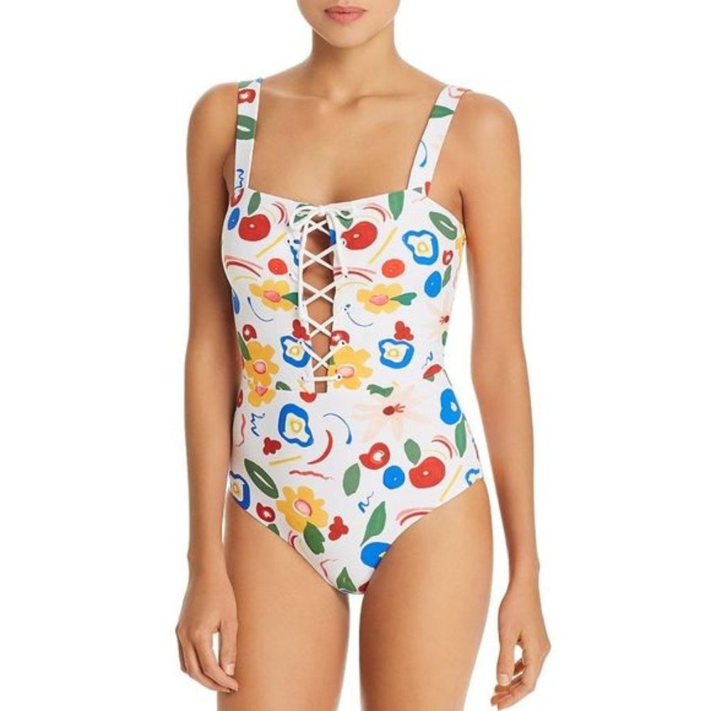 Onia Raquel One Piece Floral Swimsuit NWT